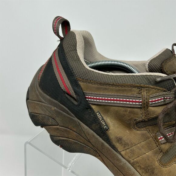 KEEN Targhee II Men's Waterproof Hiking Boots Brown Leather Size 13 Durable - Picture 2 of 15